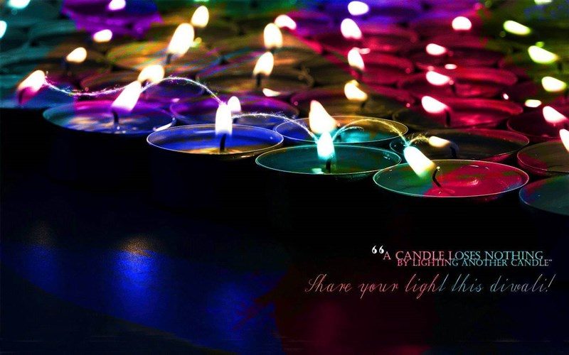 Colorful Candles