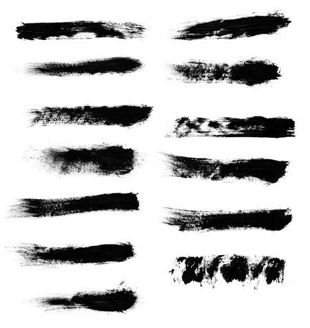 High Quality Rough and Grungy Photoshop Brushes