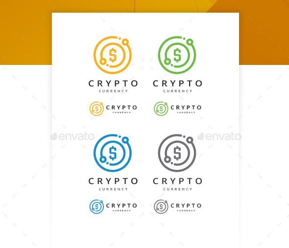 12 bitcoin crypto currency logo