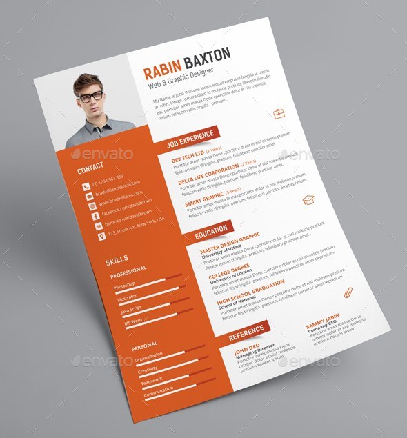 12 creative resume cv