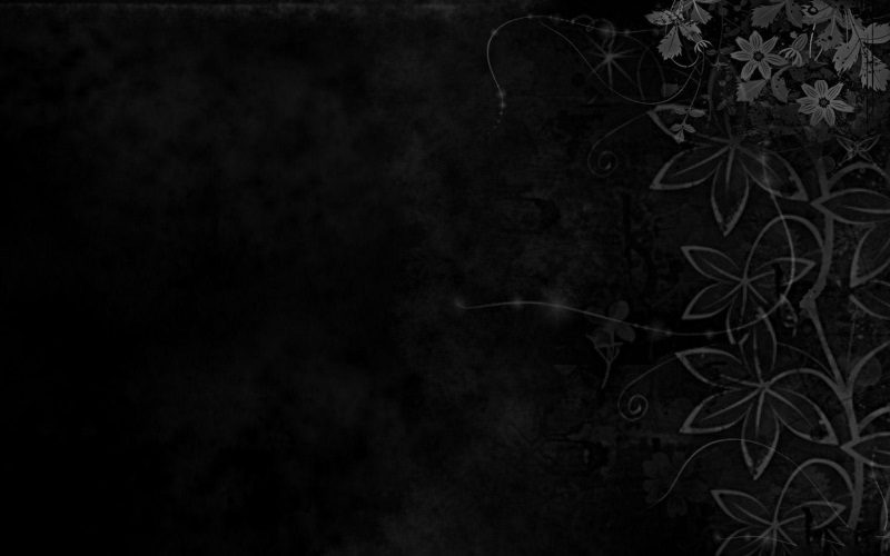 Floral Dark Background