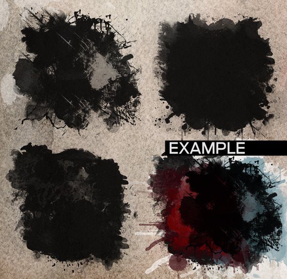 9 Massive Grunge Brushes