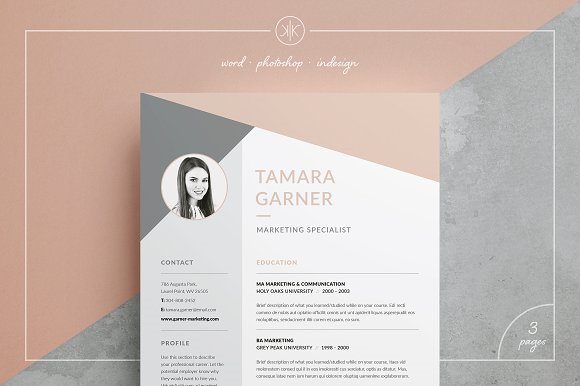 Modern Design Resume Template