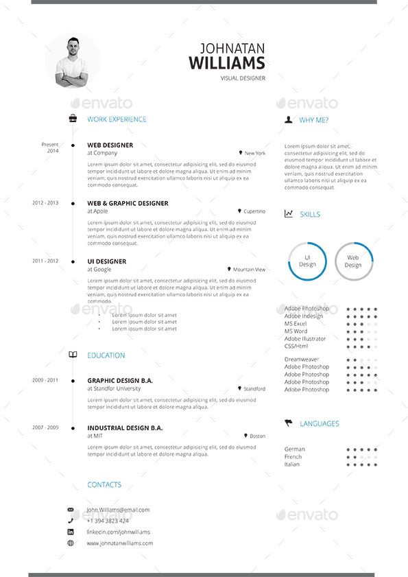 19 clean resume cv vol 2