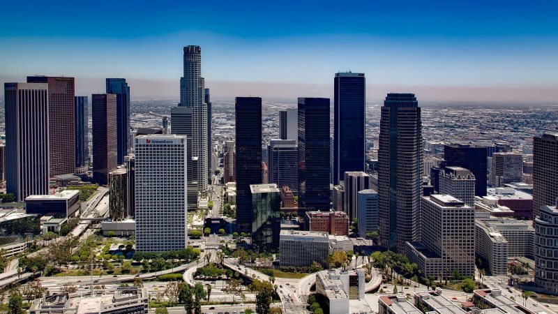 Los Angeles Urban City Wallpaper