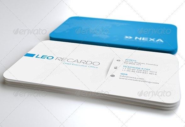 Global Business Card Template