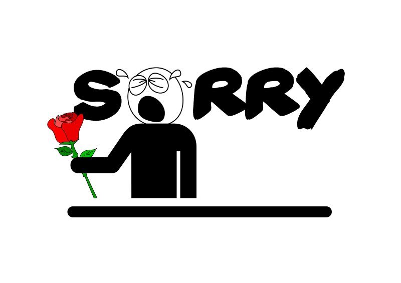 Cry Sorry Comic Greeting Card