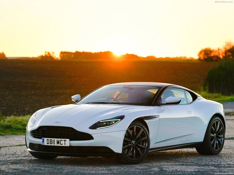 Aston Martin Car Sunset View