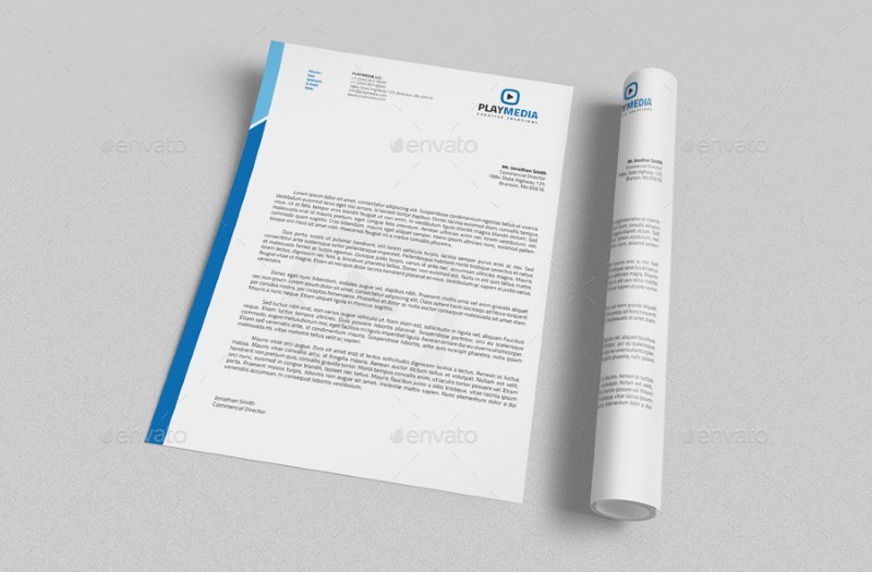 Corporate Letterhead with MS Word