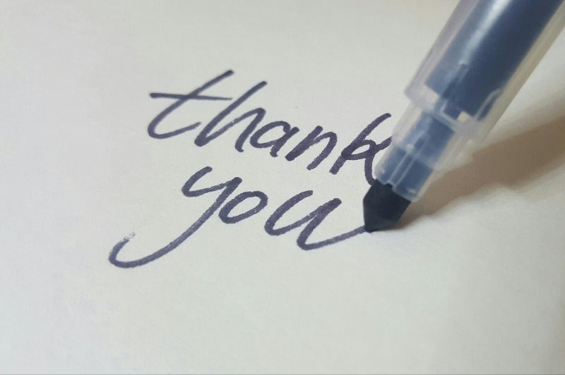 26 calligraphy pen thank you