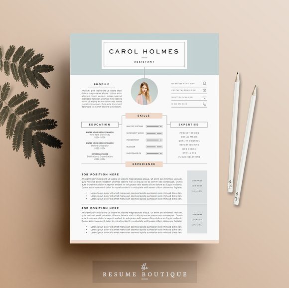 26 milky way resume template