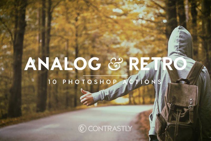 Analog and Retro Photoshop Actions