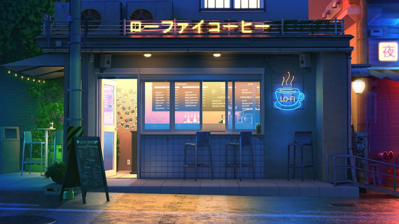 2 LoFi Late Night Coffee