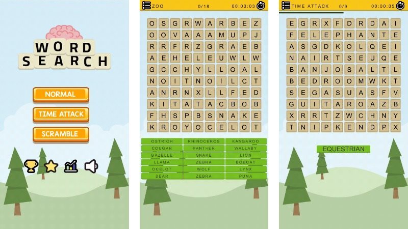 Word Search Game with Admob Android Studio and Eclipse