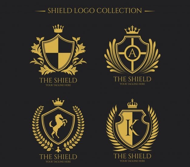 Logos of Golden Shields Collection