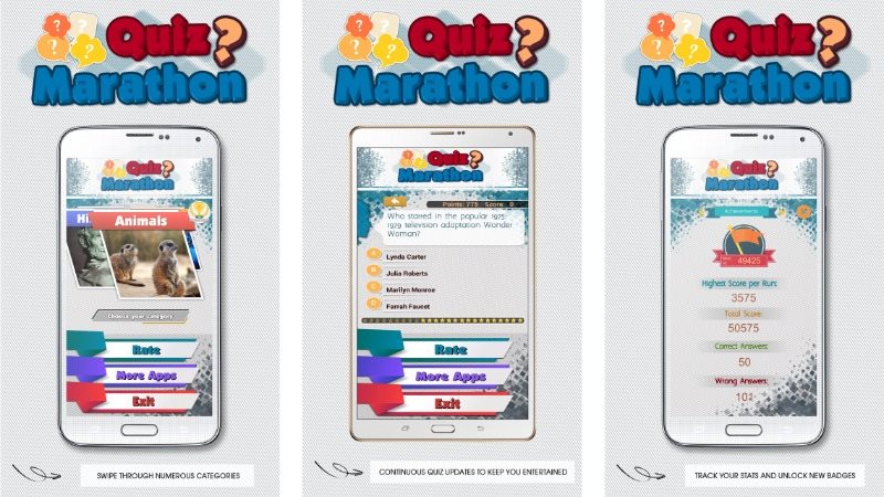 Quiz Marathon Trivia with CMS Android