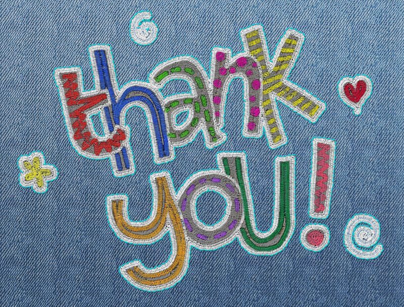 6 embroidery thank you image