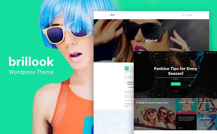 Stylist Fashion Blog WordPress Theme 