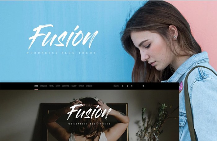 WordPress Fashion Blog Theme 