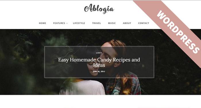 Ablogia - Personal Blog WordPress Theme