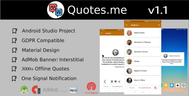 6 Quotesme Offline Quotes app