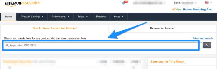 amazon-associate-search-for-products