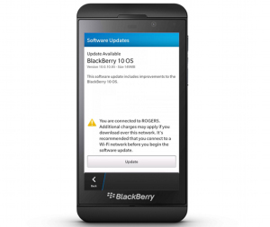 BlackBerry Juices Z10 Smartphone With OTA Software Update