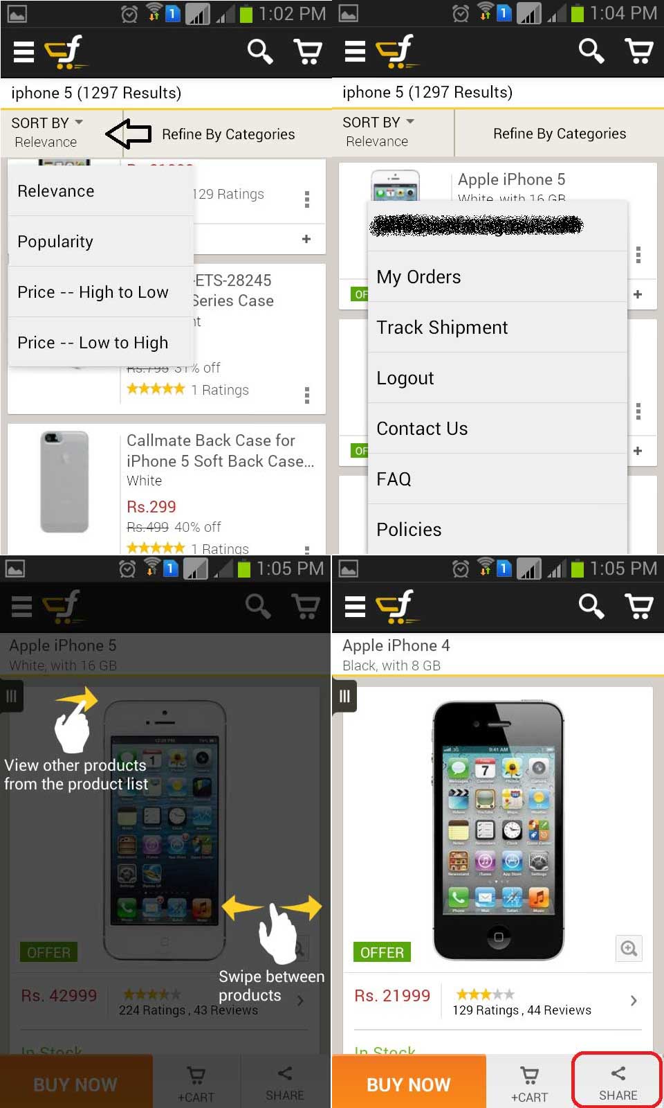 Flipkart App For Android Phones