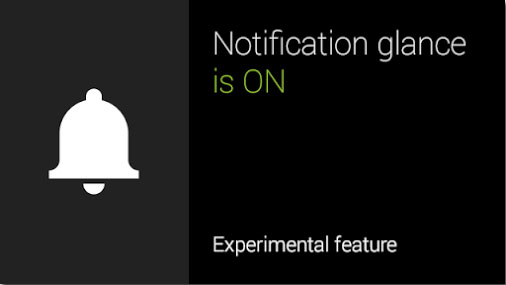 Google Glass's experimental feature lets you see notifications when you glance up