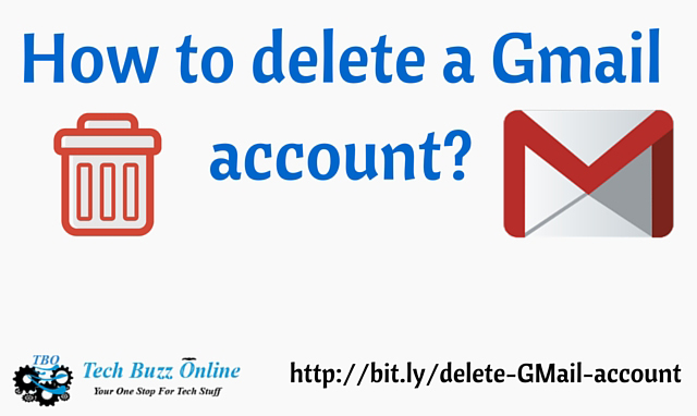 How to delete a Gmail account?