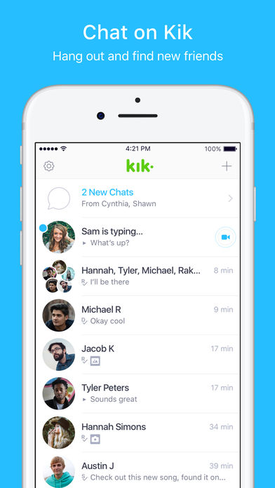 Kik messenger chat