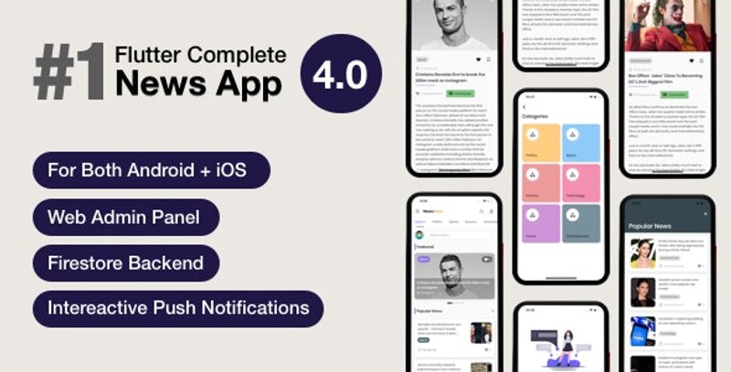 NewsHour Flutter News App template