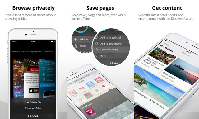 Opera Mini 9 for iOS users helps reduce mobile data usage