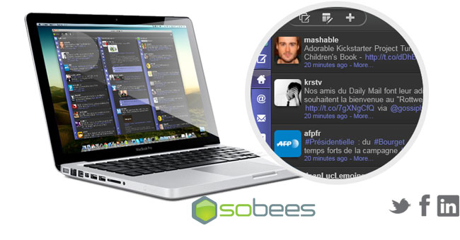 Sobees Desktop: A Social Network Manager