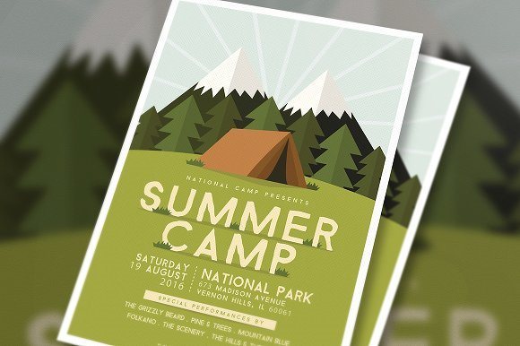 Summer Camp Flyer