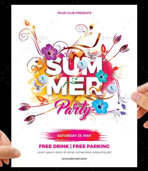 Summer Club Flyer