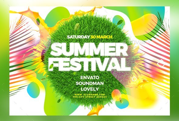 Summer Festival Flyer