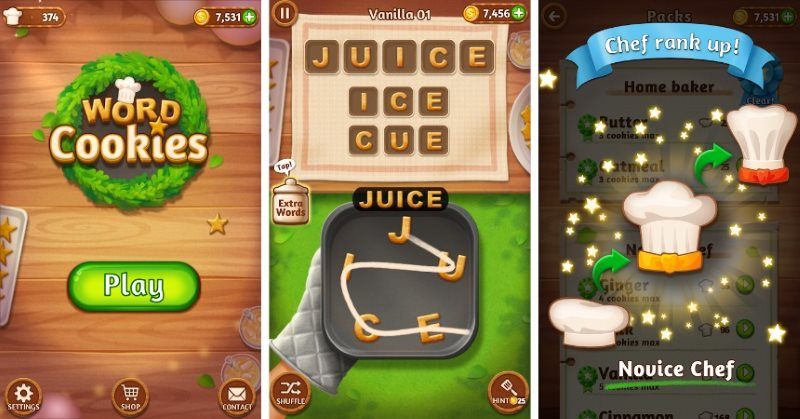 Word Cookies Puzzle Game