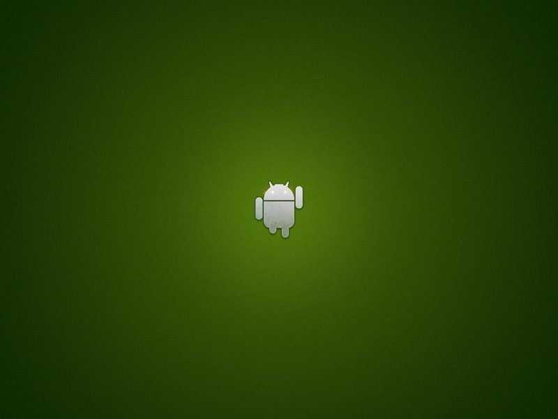 Minimal Green Android wallpaper