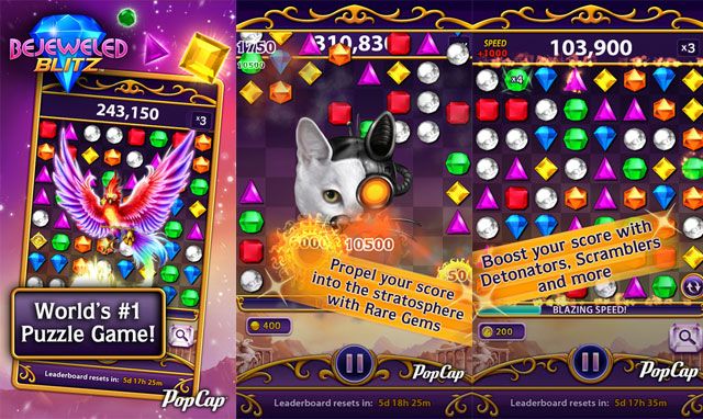 Bejeweled blitz