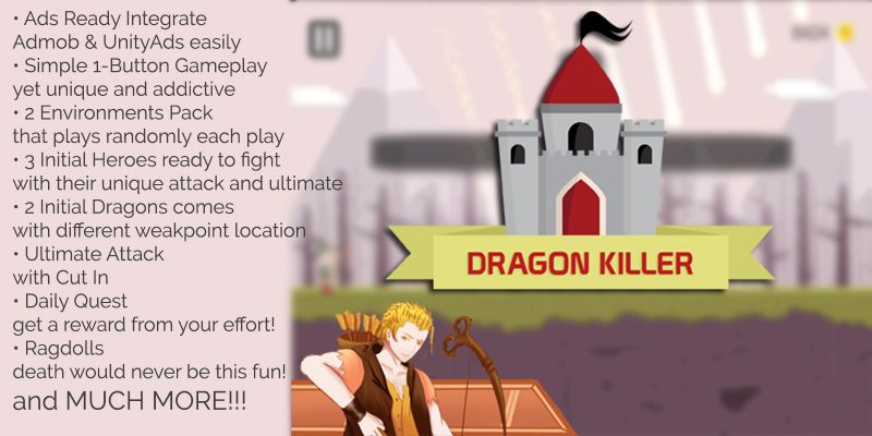 dragon killer unity game source