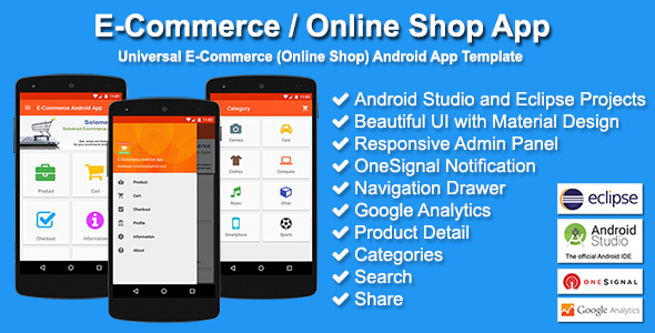 e-commerce shop app