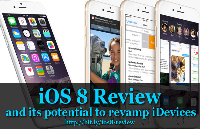 iOS 8 Review and its potential to revamp iDevices