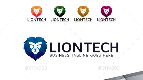 lion technology logo