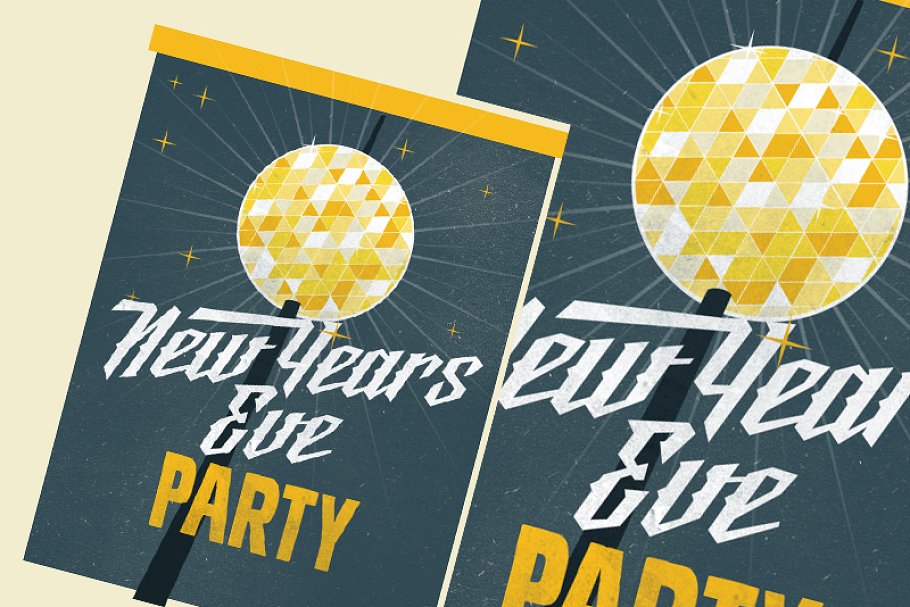 new year eve party flyer