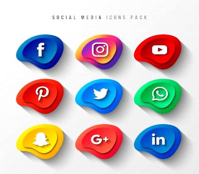 social media icons