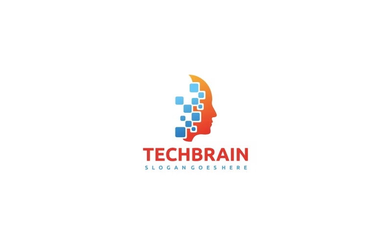 tech brain logo