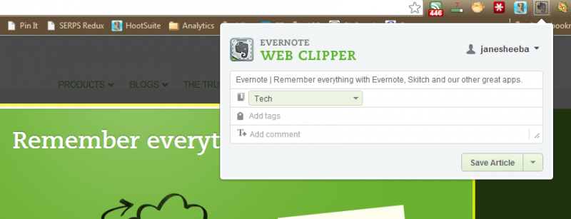 bubble browser for evernote review